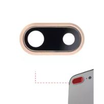 Premium Gold iPhone 8 Plus  (10 Pack) (Real Sapphire l Premium) Back Camera Lens With Bracket & Bezel
