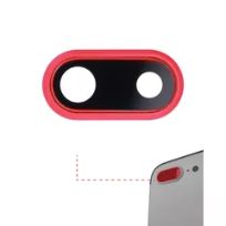 Premium Red iPhone 8 Plus  (10 Pack) (Real Sapphire l Premium) Back Camera Lens With Bracket & Bezel