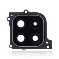 Black Samsung Galaxy A22 5G (A226 / 2021) (Black) Back Camera Lens With Bracket