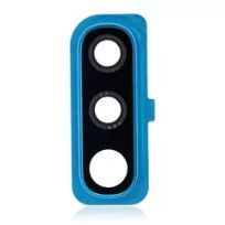Blue Samsung Galaxy A50 (A505 / 2019) Back Camera Lens With Cover Bezel Ring