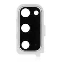 Cloud White Samsung Galaxy S20 / S20 5G Back Camera Lens With Cover Bezel Ring