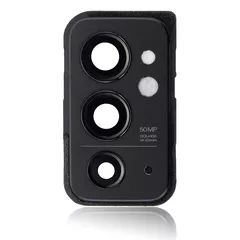 Hacker Black OnePlus 9RT 5G Back Camera Lens With Cover Bezel Ring