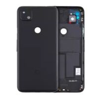 Black Google Pixel 4a (Genuine OEM) Back Cover Assembly