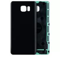 S30 Black Samsung Galaxy Note 5 (No Logo)  (Black) Back Cover Glass (Aftermarket Plus)