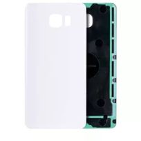 S30 White Samsung Galaxy Note 5 (No Logo)  Back Cover Glass (Aftermarket Plus)