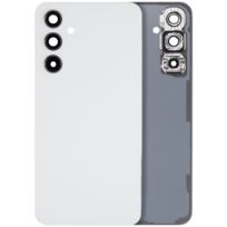 S30 White Samsung Galaxy A54 5G (A546 / 2023)  Back Cover Glass With Camera Lens (Aftermarket Plus)