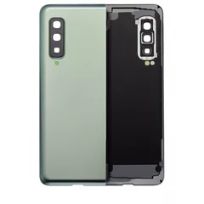 S30 Space Silver Samsung Galaxy Fold 4G (F900)  Back Cover Glass With Camera Lens (Aftermarket Plus)