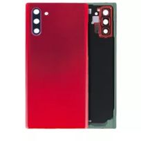 S30 Aura Red Samsung Galaxy Note 10 (No Logo)  Back Cover Glass With Camera Lens (Aftermarket Plus)