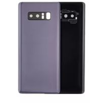 S30 Orchid Gray Samsung Galaxy Note 8 (No Logo)  Back Cover Glass With Camera Lens (Aftermarket Plus)