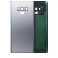 S30 Cloud Silver Samsung Galaxy Note 9 (No Logo)  Back Cover Glass With Camera Lens (Aftermarket Plus)