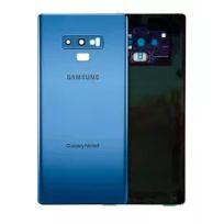Service Pack Ocean Blue Samsung Galaxy Note 9 Back Cover Glass With Camera Lens