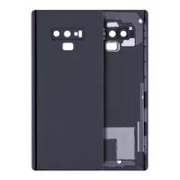 Service Pack Midnight Black Samsung Galaxy Note 9 Back Cover Glass With Camera Lens