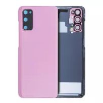 Service Pack Cloud Pink Samsung Galaxy S20 Back Cover Glass With Camera Lens