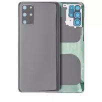 S30 Cosmic Gray Samsung Galaxy S20 Plus (No Logo)  Back Cover Glass With Camera Lens (Aftermarket Plus)