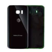 Pull Black Onyx Samsung Galaxy S7 ( AT&T Logo) (Used OEM Pull: Grade A) Back Cover Glass With Camera Lens