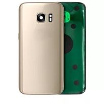 Service Pack Gold Platinum Samsung Galaxy S7 Back Cover Glass With Camera Lens