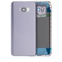 S30 Orchid Gray Samsung Galaxy S8 Plus (No Logo)  Back Cover Glass With Camera Lens (Aftermarket Plus)