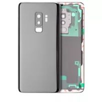 S30 Gray Samsung Galaxy S9 Plus (No Logo)  Back Cover Glass With Camera Lens (Aftermarket Plus)