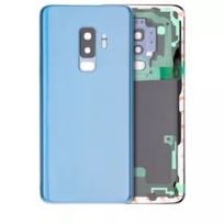 S30 Coral Blue Samsung Galaxy S9 Plus (No Logo)  Back Cover Glass With Camera Lens (Aftermarket Plus)