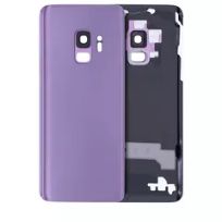 S30 Lilac Purple Samsung Galaxy S9 (No Logo)  Back Cover Glass With Camera Lens (Aftermarket Plus)