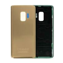 Service Pack Sunrise Gold Samsung Galaxy S9 Back Cover Glass With Camera Lens