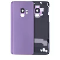 Service Pack Lilac Purple Samsung Galaxy S9 Back Cover Glass With Camera Lens