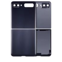 Mirror Black Samsung Galaxy Z Flip 4G (F700) Back Cover Glass With Camera Lens