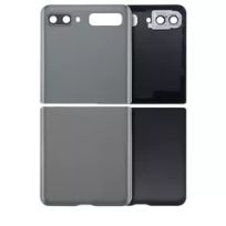 S30 Mystic Gray Samsung Galaxy Z Flip 5G (F707)  Back Cover Glass With Camera Lens (Aftermarket Plus)