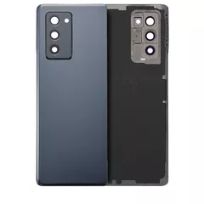 S30 Mystic Black Samsung Galaxy Z Fold 2 5G (F916)   Back Cover Glass With Camera Lens (Aftermarket Plus)