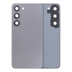 S30 Graphite Samsung Galaxy S23 5G (No Logo) Back Cover Glass With Camera Lens (Aftermarket Plus)