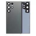 S30 Green Samsung Galaxy S23 Ultra 5G (No Logo)  Back Cover Glass With Camera Lens (Aftermarket Plus)