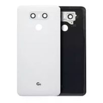 Mystic White LG G6 Back Cover With Adhesive Pre-Installed