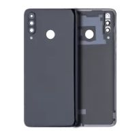 Midnight Black Huawei P30 Lite / Nova 4E (4GB RAM / Without Logo) Back Cover With Camera Lens