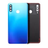 Peacock Blue Huawei P30 Lite / Nova 4E (4GB RAM / Without Logo) Back Cover With Camera Lens