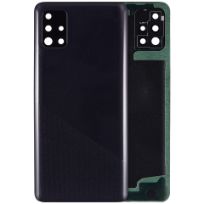 S30 Prism Crush Black Samsung Galaxy A51 4G (A515 / 2019) Back Cover With Camera Lens (Aftermarket Plus)