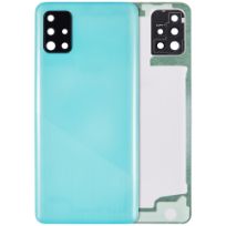 S30 Prism Crush Blue Samsung Galaxy A51 4G (A515 / 2019) Back Cover With Camera Lens (Aftermarket Plus)