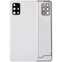 S30 Prism Crush Silver Samsung Galaxy A71 4G (A715 / 2020)  ( Prism Crush Silver) Back Cover With Camera Lens (Aftermarket Plus)