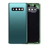 S30 Prism Green Samsung Galaxy S10 Plus (No Logo)  Back Cover With Camera Lens (Aftermarket Plus)