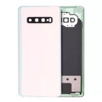 Service Pack Prism White Samsung Galaxy S10 Plus Back Cover With Camera Lens