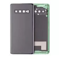 S30 Prism Black Samsung Galaxy S10 (No Logo)  Back Cover With Camera Lens (Aftermarket Plus)