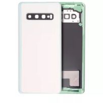 Service Pack Prism White Samsung Galaxy S10 Back Cover With Camera Lens