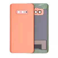 S30 Flamingo Pink Samsung Galaxy S10E (No Logo)  Back Cover With Camera Lens (Aftermarket Plus)