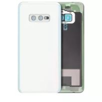 S30 Prism White Samsung Galaxy S10E (No Logo)  Back Cover With Camera Lens (Aftermarket Plus)
