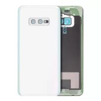 Service Pack Prism White Samsung Galaxy S10E Back Cover With Camera Lens