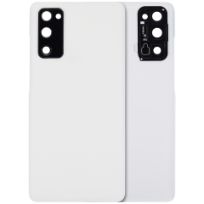 S30 Cloud White Samsung Galaxy S20 FE 5G Back Cover With Camera Lens (Aftermarket Plus)