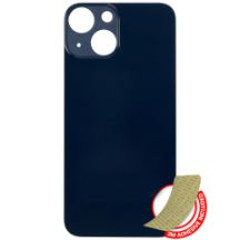 Midnight iPhone 13 Mini (No Logo / Large Camera Hole) Back Glass With 3M Adhesive
