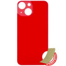 Red iPhone 13 Mini (No Logo / Large Camera Hole) Back Glass With 3M Adhesive