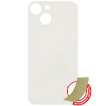 Starlight iPhone 13 Mini (No Logo / Large Camera Hole) Back Glass With 3M Adhesive