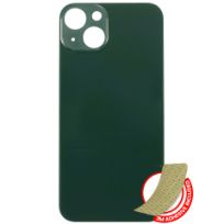 Green iPhone 13 (No Logo / Large Camera Hole) Back Glass With 3M Adhesive