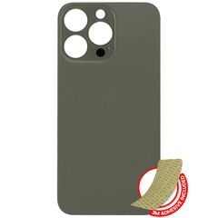 Graphite iPhone 13 Pro (No Logo / Large Camera Hole) Back Glass With 3M Adhesive